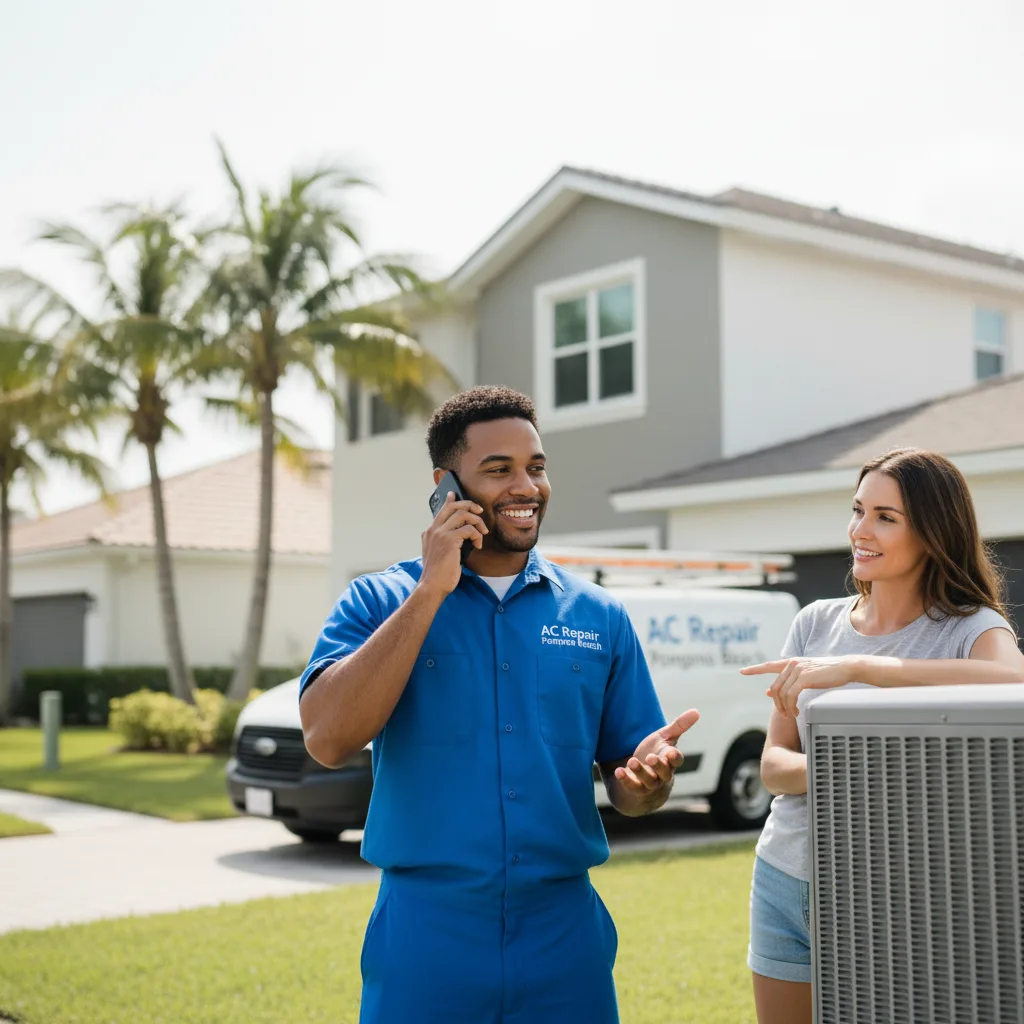 AC Repair Pompano Beach customer support in Eagletown